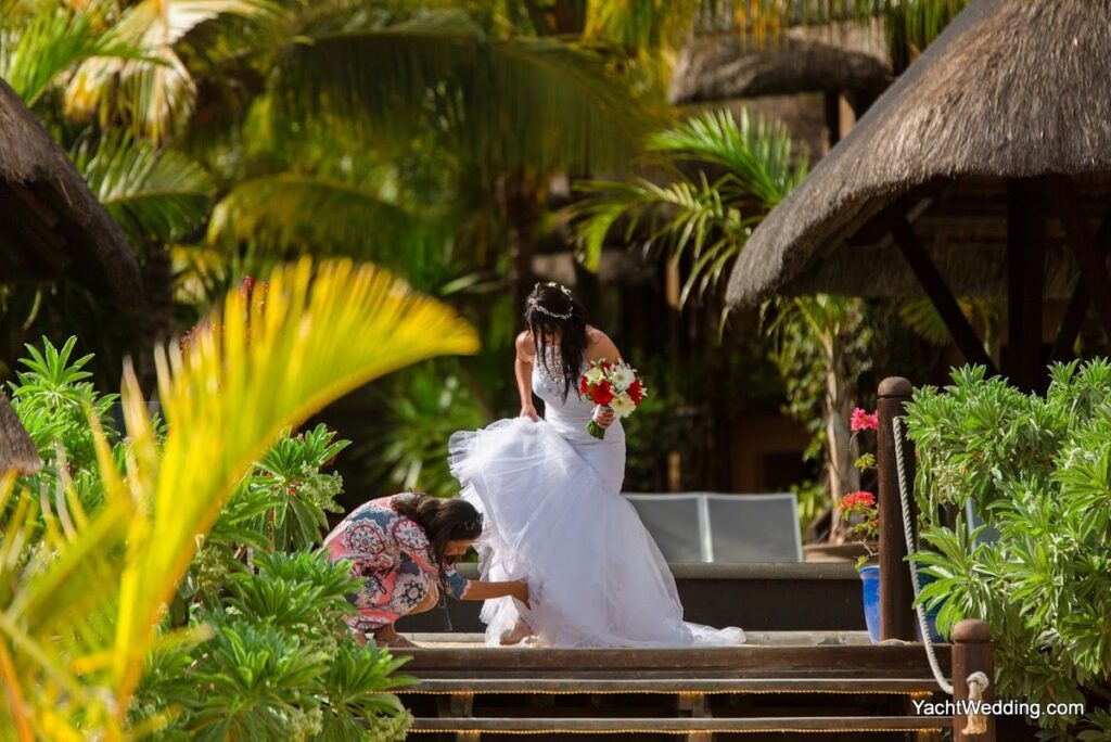 svatba na Mauriciu v resortu Veranda