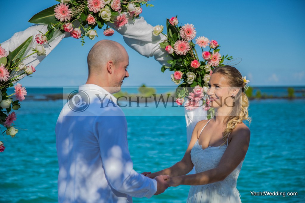 svatba na Mauriciu